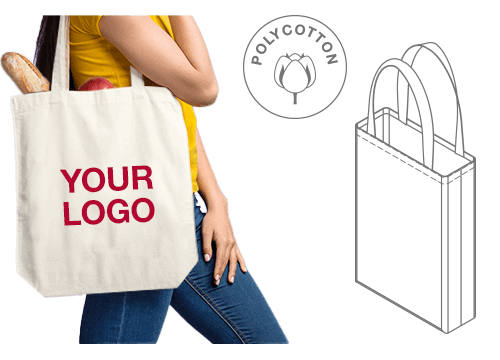 Branded tote bags online best sale